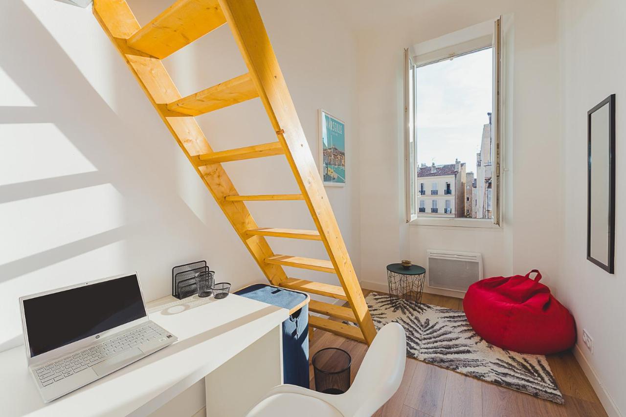 Magnifique T5 rénové hypercentre 4 à 8 personnes Apartamento Marsella Exterior foto
